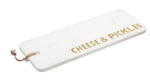 KC Marble Serving Board - Cheese & Pickle