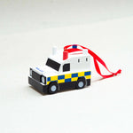 CD Police Van Hanging Decoration