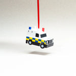 CD Police Van Hanging Decoration