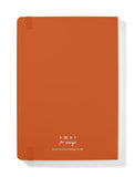 VFC A5 Leather Notebook - Burnt Orange