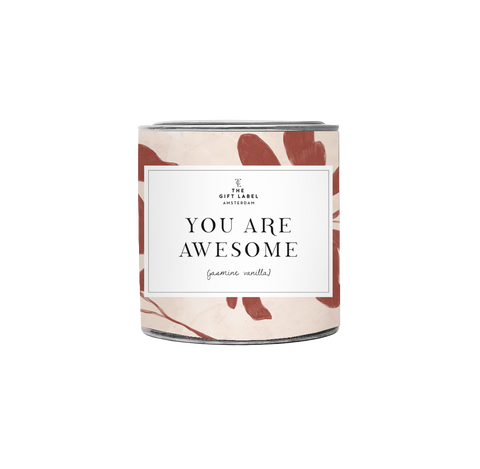 GL Candle - Jasmin Vanilla - You Are Awesome