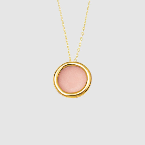 DC Halo Necklace - Pink