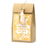 Agnes & Cat Bath Salts - Lemon, Ginger & Orange Oil 500g