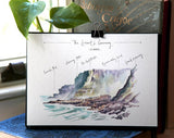 PC MOUNTED The Giant's Causeway: East Facing Art Print