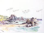 PC MOUNTED Ballintoy Art Print