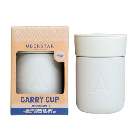 UBS Resuable Carry Cup - Natural Stone