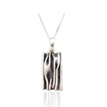 SPK Ailish Square Pendant (Oxidised)