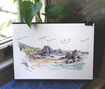PC MOUNTED Ballintoy Art Print