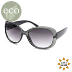 PM Large Frame Sunglasses - Smoky Grey