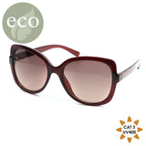 PM Large Frame Sunglasses - Burgundy
