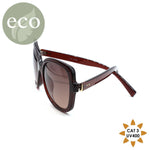 PM Large Frame Sunglasses - Burgundy