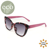 PM Pink Cat Eye Tortoiseshell Sunglasses