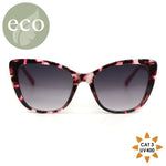 PM Pink Cat Eye Tortoiseshell Sunglasses