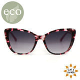 PM Pink Cat Eye Tortoiseshell Sunglasses