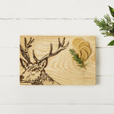 JS 30cm Oak Serving Board - Stag