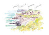 PC FRAMED Dunluce Castle Mounted Art Print