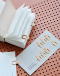 Copper Paper Clips - 10pcs