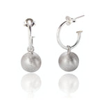SPK Fifi Hoop Earrings-Silver