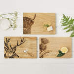JS 30cm Oak Serving Board - Stag