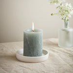 St Eval Pillar Candle - Lemon & Thyme