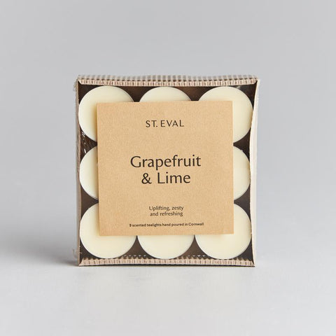 St Eval Scented Tealights-Grapefruit & Lime