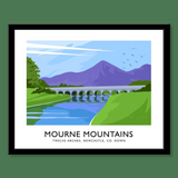 James Kelly Print-Mourne Mountains Twelve Arches
