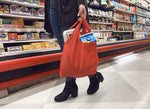 Kikkerland Shopping Bag Key Ring - Red