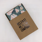 Belfast Bow Co Handmade Boho Bloom Pocket Square - Dark Sage