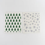 Liga Eco Dishcloths-Tree & Star