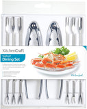 KC Stainless Steel Seafood Utensil Set