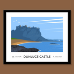 James Kelly Print-Dunluce Castle