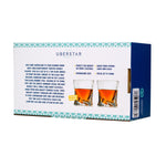UBS Twisted Whiskey Glasses