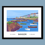 James Kelly Print-The Longhole Bangor