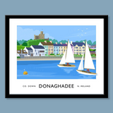 James Kelly Print-Donaghadee Seafront
