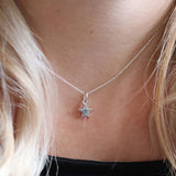 PM Sterling Silver Little Star Necklace