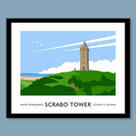 James Kelly Print-Scrabo Tower Newtownards