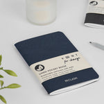 VFC A6 Reclaimed Wool Notebook - Blue