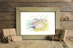 PC FRAMED Dunluce Castle Mounted Art Print