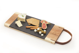 KC Acacia Wood & Slate Serving Board