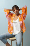 OHS Ancient Columns Kimono - Orange