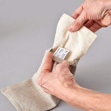 Blasta Henriet Weighted Linen Eye Pillow-Navy Creatures