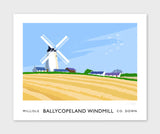 JK Print - Ballycopeland Windmill