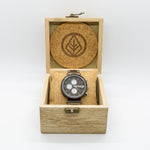 B.E. 42mm Coleus Wooden Watch