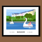 James Kelly Print-Pickie Fun Park, Bangor