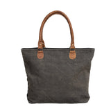 BB Canvas Shopper - Star Grey
