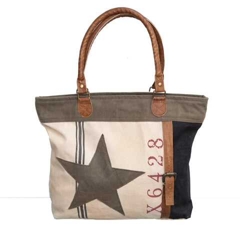 BB Canvas Shopper - Star