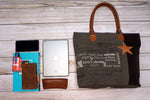 BB Canvas Shopper - Star Grey