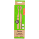 KK Bamboo Toothbrush Set-Nudie