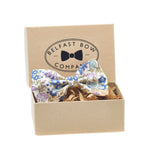 Belfast Bow Co Handmade Liberty Of London Bow Tie-White