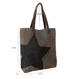 BB Canvas Tote - Black Star